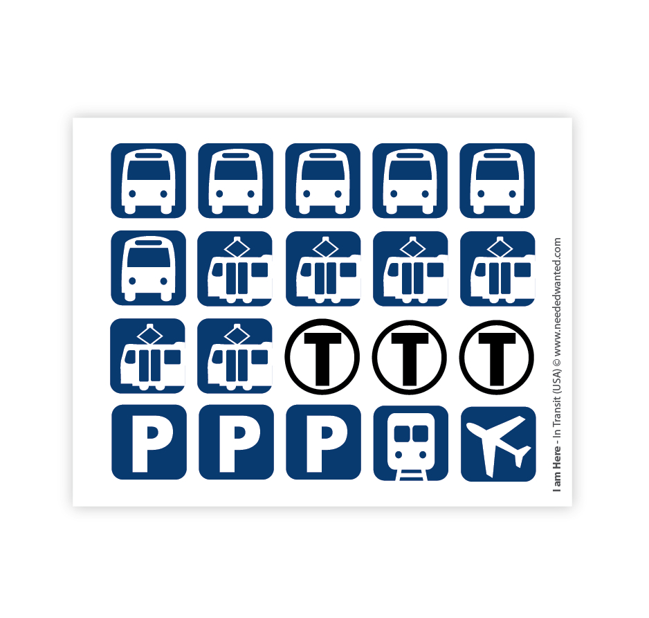 In Transit - USA (sticker sheet)